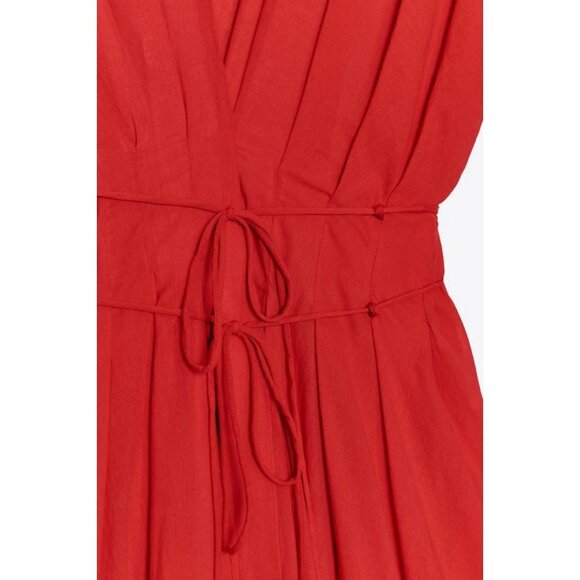 ZARA ZW COLLECTION MIDI DARTED DRESS - Picture 8 of 8